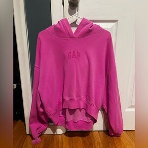 GAP Women's Vibrant Pink Hoodie